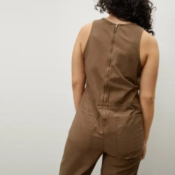 Everlane the Fatigue Jumpsuit sz 16 Walnut SOLD OUT - Picture 13 of 14